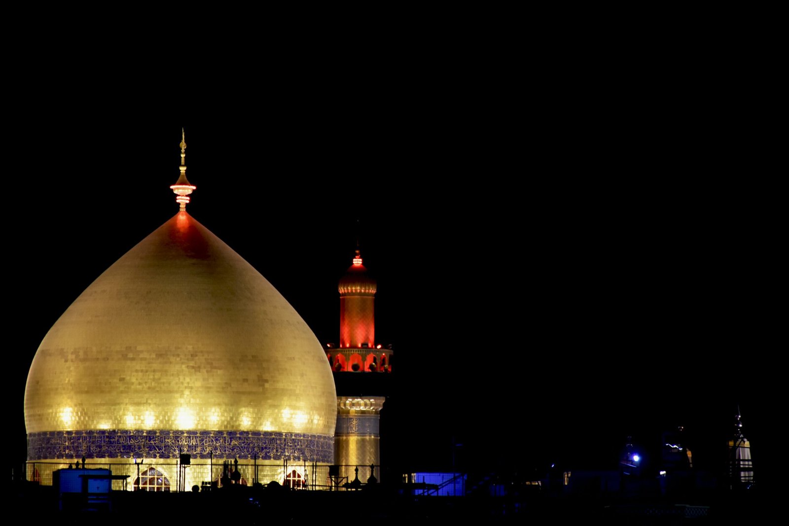 Karbala at night